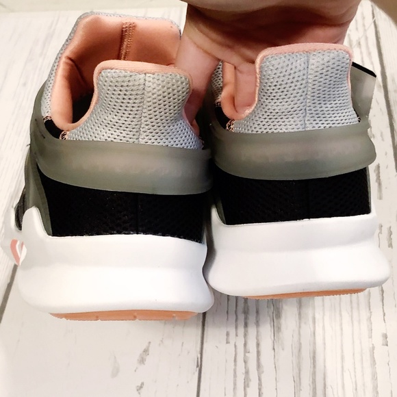 NEW Adidas Originals EQT Support ADV grey & coral - Picture 5 of 8